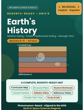 Earth & Space Science Unit 5: Geologic Time | Bilingual Spanish/ENL